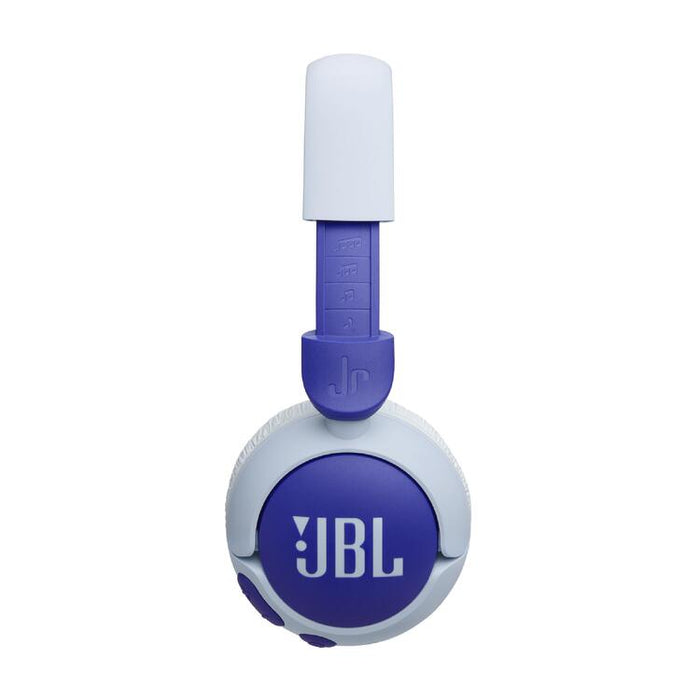 JBL JR 320BT | Wireless circumaural headphones for kids - Bluetooth - JBL Safe Sound - Microphone - Blue | SONXPLUS Victoriaville