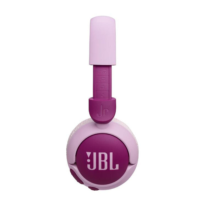 JBL JR 320BT | Wireless circumaural headphones for kids - Bluetooth - JBL Safe Sound - Microphone - Mauve | SONXPLUS Victoriaville
