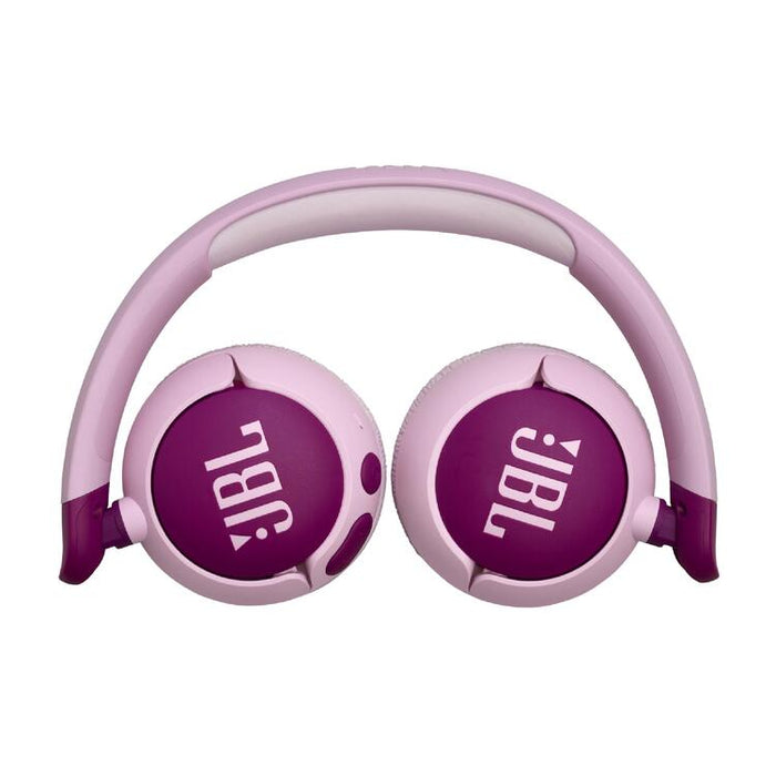 JBL JR 320BT | Wireless circumaural headphones for kids - Bluetooth - JBL Safe Sound - Microphone - Mauve | SONXPLUS Victoriaville