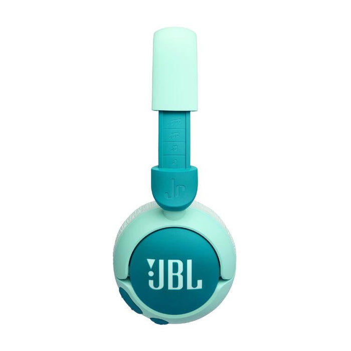 JBL JR 320BT | Wireless circumaural headphones for kids - Bluetooth - JBL Safe Sound - Microphone - Green | SONXPLUS Victoriaville
