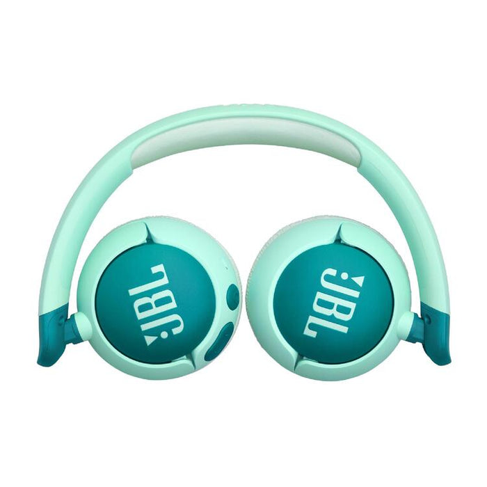 JBL JR 320BT | Wireless circumaural headphones for kids - Bluetooth - JBL Safe Sound - Microphone - Green | SONXPLUS Victoriaville
