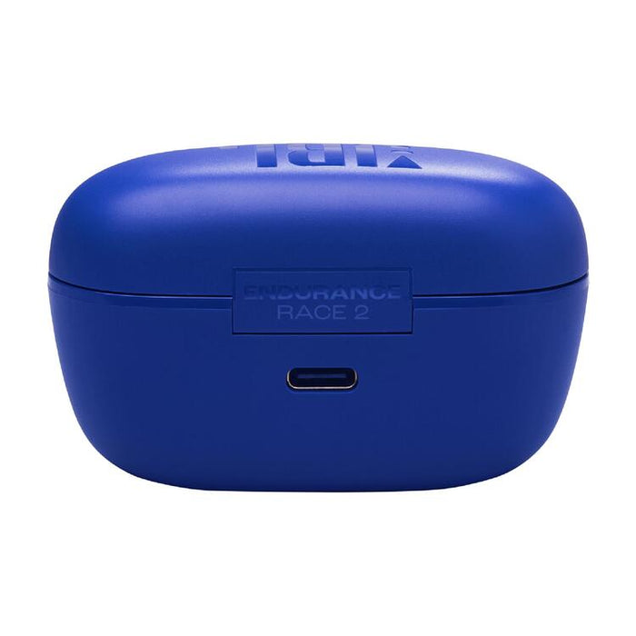 JBL Endurance RACE 2 | In-Ear Headphones - 100% Wireless - Sport - Waterproof - Up to 48 hours battery life - Blue | SONXPLUS Victoriaville