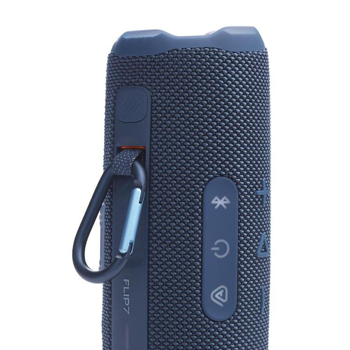 JBL Flip 7 | Haut-parleur portable - Bluetooth - Étanche - Jusqu'à 14 heures d'autonomie - Bleu | SONXPLUS Victoriaville