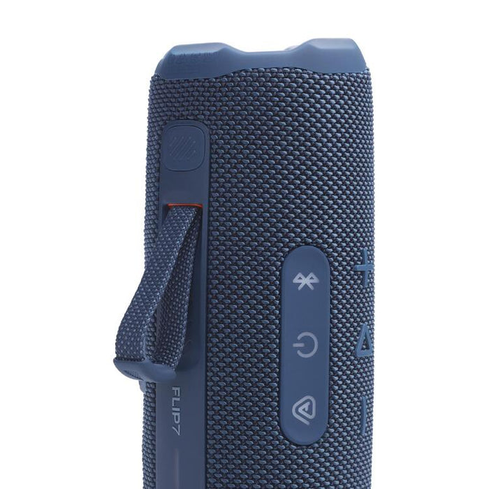 JBL Flip 7 | Haut-parleur portable - Bluetooth - Étanche - Jusqu'à 14 heures d'autonomie - Bleu | SONXPLUS Victoriaville