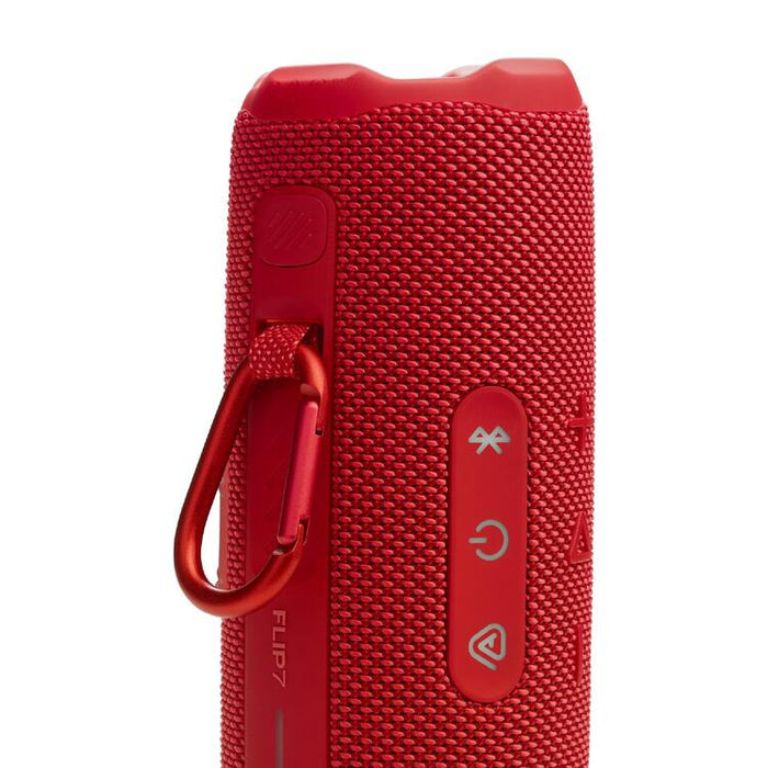 JBL Flip 7 | Haut-parleur portable - Bluetooth - Étanche - Jusqu'à 14 heures d'autonomie - Rouge | SONXPLUS Victoriaville