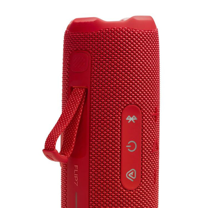 JBL Flip 7 | Haut-parleur portable - Bluetooth - Étanche - Jusqu'à 14 heures d'autonomie - Rouge | SONXPLUS Victoriaville