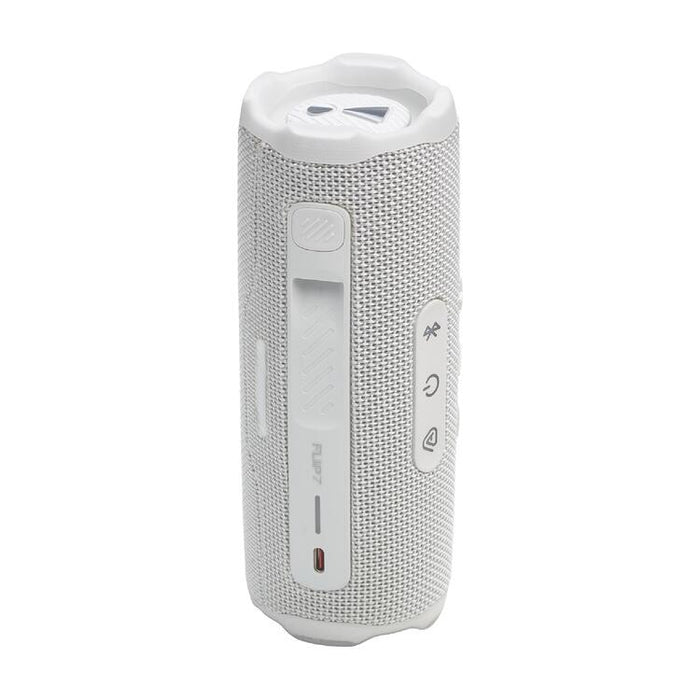 JBL Flip 7 | Haut-parleur portable - Bluetooth - Étanche - Jusqu'à 14 heures d'autonomie - Blanc | SONXPLUS Victoriaville