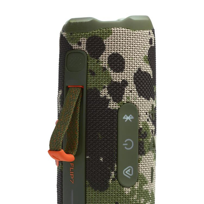 JBL Flip 7 | Haut-parleur portable - Bluetooth - Étanche - Jusqu'à 14 heures d'autonomie - Camouflage | SONXPLUS Victoriaville