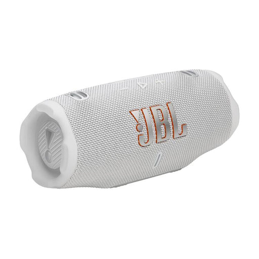 JBL Charge 6 | Haut-Parleur Portatif Bluetooth - Étanche - Auracast - 28 Heures d'autonomie - Blanc | SONXPLUS Victoriaville