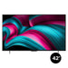 LG OLED42C5PUA | 42" 4K OLED Television - 120Hz - C5 Series - Processor IA a9 4K Gen8 - Black | SONXPLUS Victoriaville
