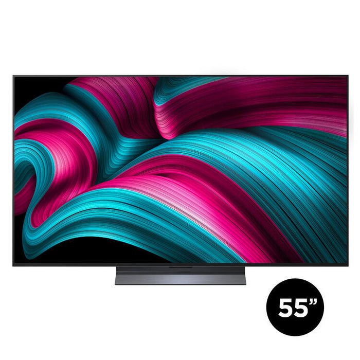 LG OLED55C5PUA | Téléviseur 55" 4K OLED - 120Hz - Série C5 - Processeur IA a9 4K Gen8 - Noir | Sonxplus Victoriaville