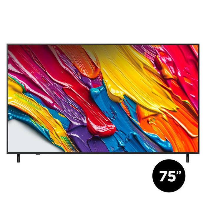 LG 75QNED82AUA | 75" QNED 4K Television - UHD 4K - QNED82A Series - 60Hz - Processor IA a7 4K Gen8 - Black | SONXPLUS Victoriaville