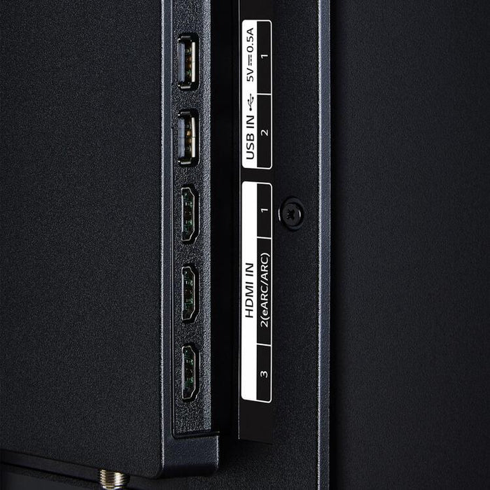 LG 43UA7700PUB | Téléviseur 43" - 4K Ultra HD - DEL - Série UA7700 - HDR - Smart WebOS - 60 Hz natif - Processeur IA a7 Gen8 4K - Noir | Sonxplus Victoriaville