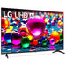 LG 50UA7700PUB | Téléviseur 50" - 4K Ultra HD - DEL - Série UA7700 - HDR - Smart WebOS - 60 Hz natif - Processeur IA a7 Gen8 4K - Noir | Sonxplus Victoriaville