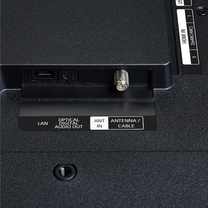 LG 50UA7700PUB | Téléviseur 50" - 4K Ultra HD - DEL - Série UA7700 - HDR - Smart WebOS - 60 Hz natif - Processeur IA a7 Gen8 4K - Noir | Sonxplus Victoriaville