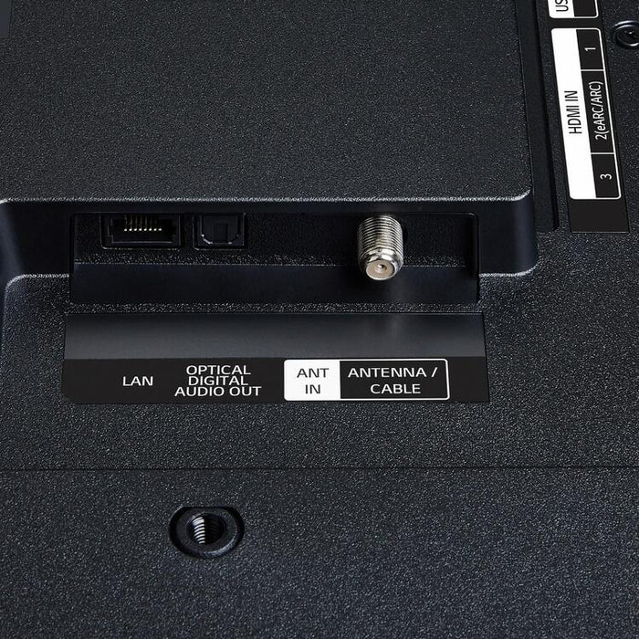 LG 55UA7700PUB | Téléviseur 55" - 4K Ultra HD - DEL - Série UA7700 - HDR - Smart WebOS - 60 Hz natif - Processeur IA a7 Gen8 4K - Noir | Sonxplus Victoriaville