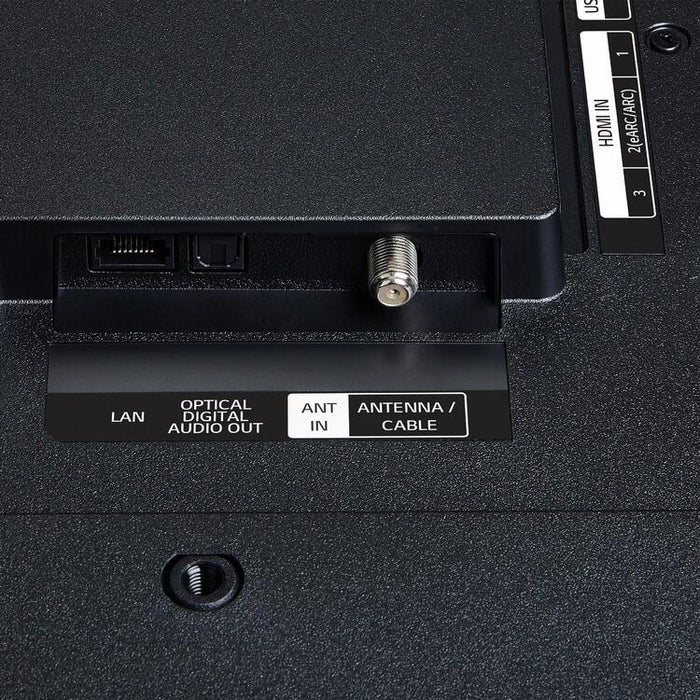 LG 65UA7700PUB | Téléviseur 65" - 4K Ultra HD - DEL - Série UA7700 - HDR - Smart WebOS - 60 Hz natif - Processeur IA a7 Gen8 4K - Noir | Sonxplus Victoriaville