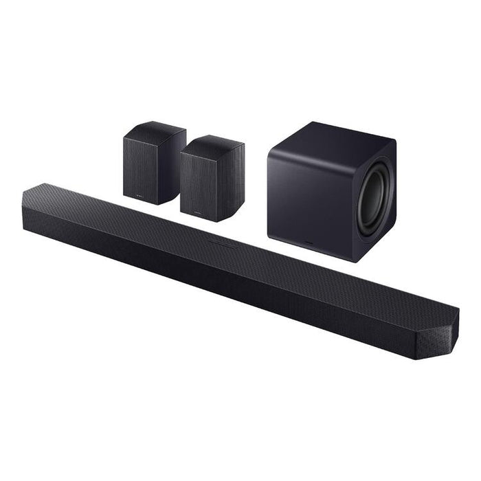 Samsung HW-Q990F | Soundbar - 11.1.4 channels - Dolby ATMOS - Subwoofer + Wireless rear speakers - 756W - Q-Symphony - Black | Sonxplus Victoriaville