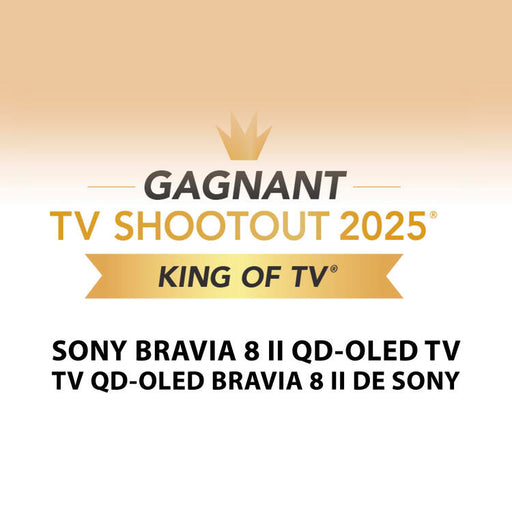 Sony K55XR80M2 | Bravia 8 II 55" Television - QD-OLED - 4K Ultra HD - 120Hz - Google TV | SONXPLUS Victoriaville