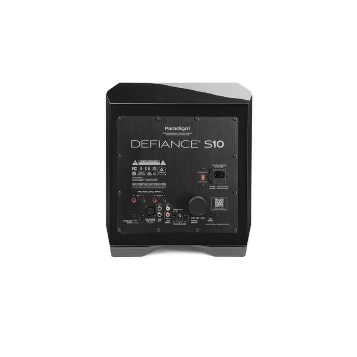 Paradigm DEFIANCE S10 | Caisson de graves 10" - 500W RMS - Unité | SONXPLUS Victoriaville