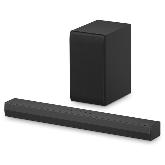 LG S40T | 2.1 channel soundbar - 300 W - Wireless subwoofer - IA pro sound - Black | SONXPLUS Victoriaville