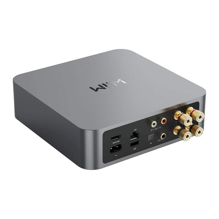 WiiM Vibelink | Integrated Amplifier - 100W or 200W per channel - Aluminum - Sidereal Gray | SONXPLUS Victoriaville