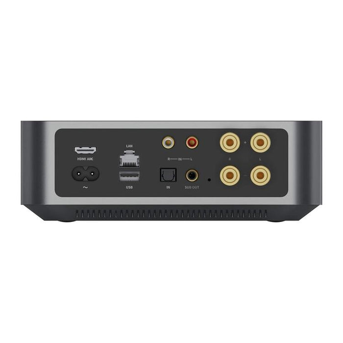 WiiM Vibelink | Integrated Amplifier - 100W or 200W per channel - Aluminum - Sidereal Gray | SONXPLUS Victoriaville