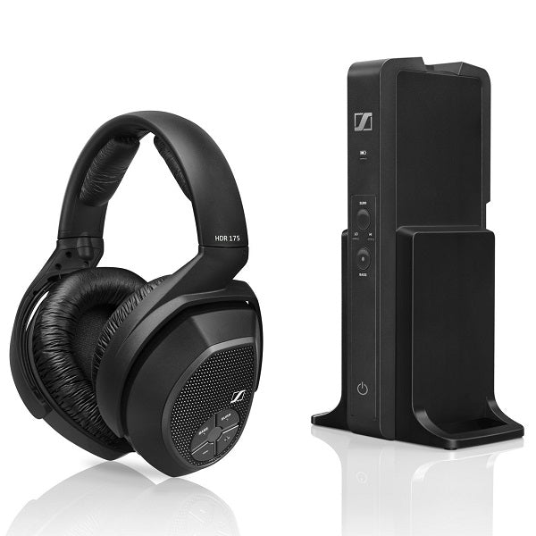 Sennheiser RS 175 | Circumaural wireless TV headphones - Stereo - Black-SONXPLUS Victoriaville