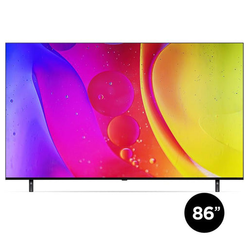 LG 86NANO80AUA | Téléviseur 86" LED 4K - UHD - Série NANO80A - 60Hz - Processeur IA a7 4K Gen8 - Noir | SONXPLUS Victoriaville