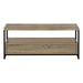 Monarch Specialties I2872 | TV stand - 48" - 2 Storage drawers - Dark taupe-SONXPLUS Victoriaville