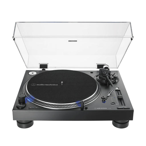 Audio-Technica LP140XP | Table tournante manuelle - Entraînement direct professionnelle - Noir | 01 | Sonxplus Victoriaville