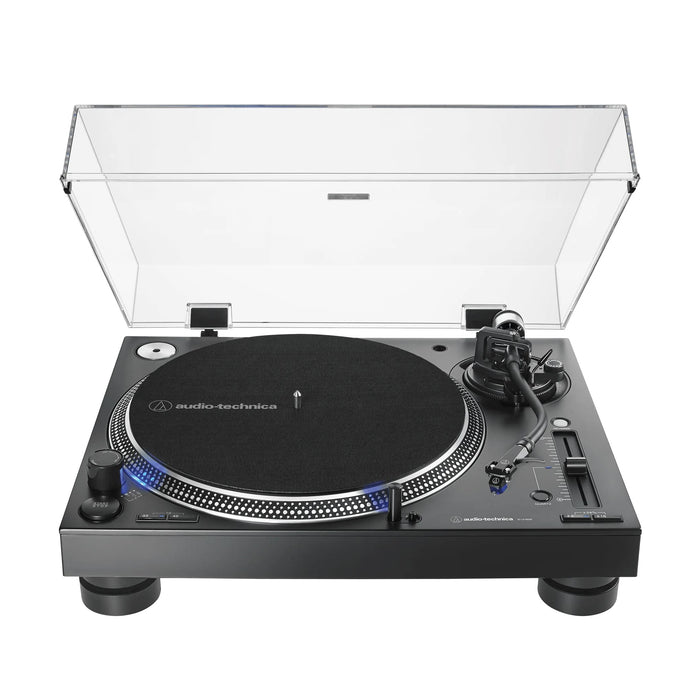 Audio-Technica LP140XP | Table tournante manuelle - Entraînement direct professionnelle - Noir | 01 | Sonxplus Victoriaville