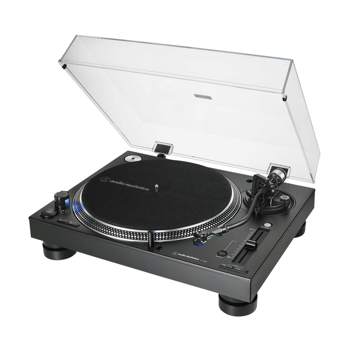 Audio-Technica LP140XP | Table tournante manuelle - Entraînement direct professionnelle - Noir | 02 | Sonxplus Victoriaville