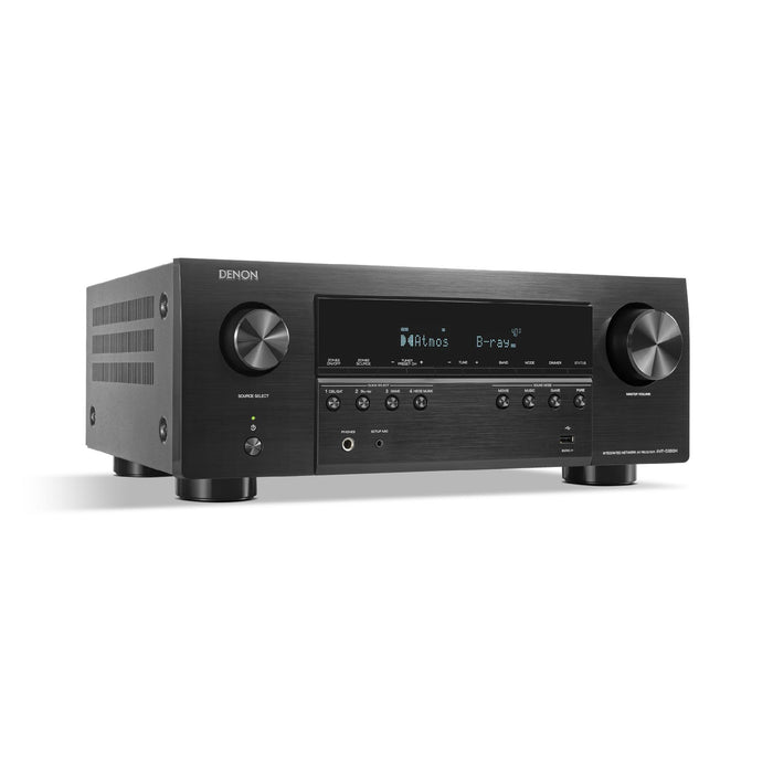 Denon AVR-S980H | AV Receiver - 7.2-channel amplification - Home Theater - 8K - HEOS - Black | 02 | Sonxplus Victoriaville