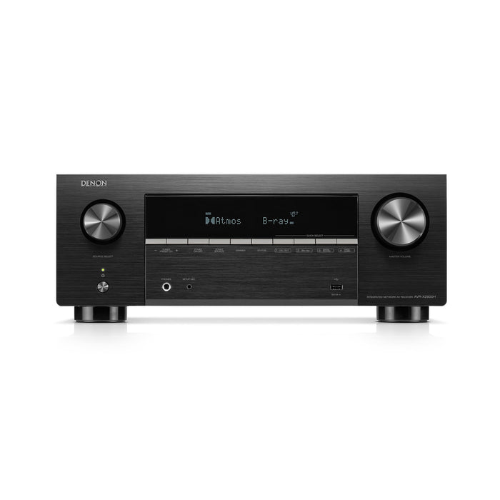 Denon AVRX2900H | AV Receiver - 7.2-channel - Home Theater - 8K - HEOS - Black | 01 | Sonxplus Victoriaville