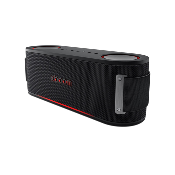 LG xboom Bounce | Portable Speaker - Bluetooth - IP67 - AI Lighting - Black | SONXPLUS Victoriaville