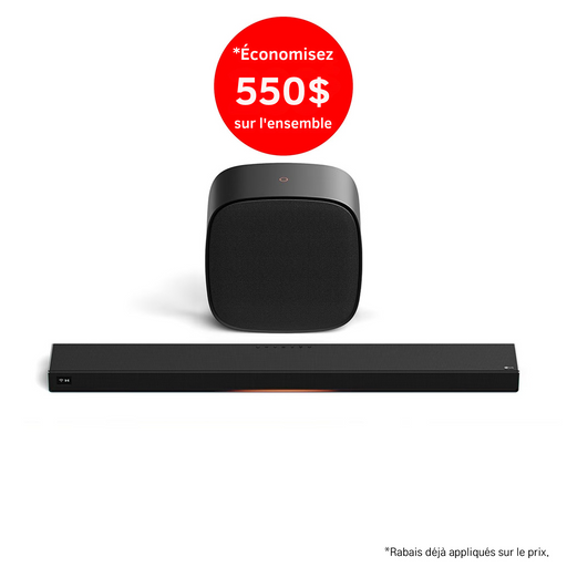 LG Sound Suite | Cinema Suite 7 - Barre de son H7+W7 | 01 | Sonxplus Victoriaville