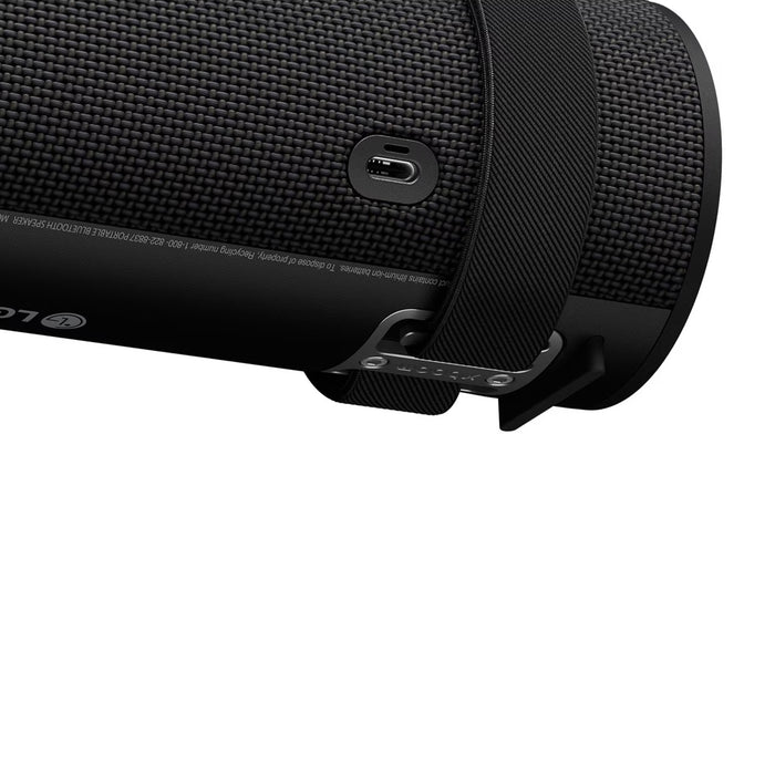 LG xboom Grab | Portable Speaker - Bluetooth - IP67 - AI Lighting - Black | SONXPLUS Victoriaville