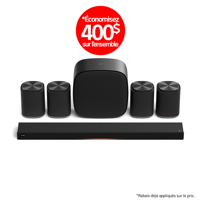 LG Sound Suite | Immersive Quad Suite 7 Pro - H7+4M7+W7 | 01 | Sonxplus Victoriaville