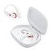 JBL Endurance Peak 4 | In-Ear Headphones - TwistLock  - White/Orange | 02 | Sonxplus Victoriaville