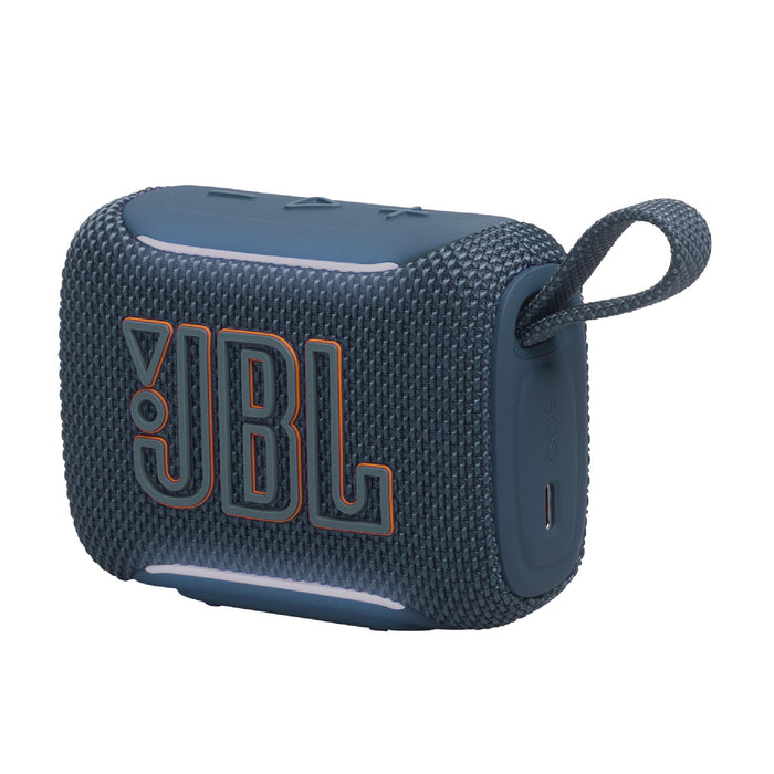 JBL GO 5 | Portable Mini Speaker - Bluetooth - 10-Hour Battery Life - IP68 - Blue | 01 | Sonxplus Victoriaville