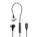JBL Endurance Run 3C | In-Ear Headphones - USB-C - Sport - Wired - IP65 - Black/Grey | Sonxplus Saint-Jean-sur-Richelieu