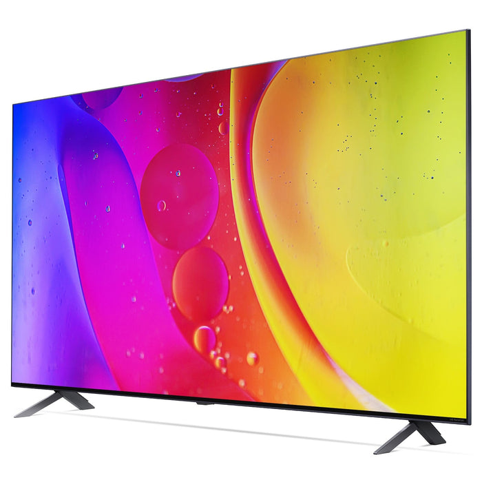 LG 86NANO80AUA | Téléviseur 86" LED 4K - UHD - Série NANO80A - 60Hz - Processeur IA a7 4K Gen8 - Noir | SONXPLUS Victoriaville