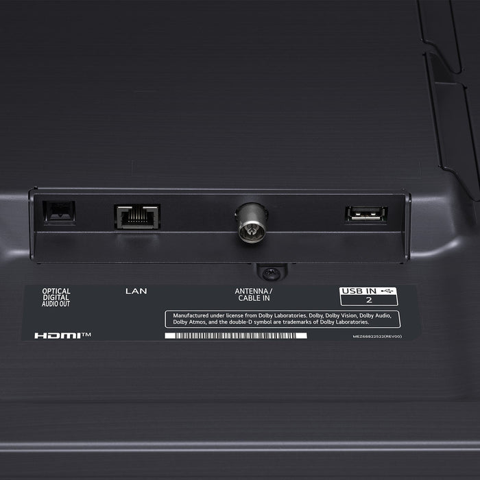 LG 86NANO80AUA | Téléviseur 86" LED 4K - UHD - Série NANO80A - 60Hz - Processeur IA a7 4K Gen8 - Noir | SONXPLUS Victoriaville