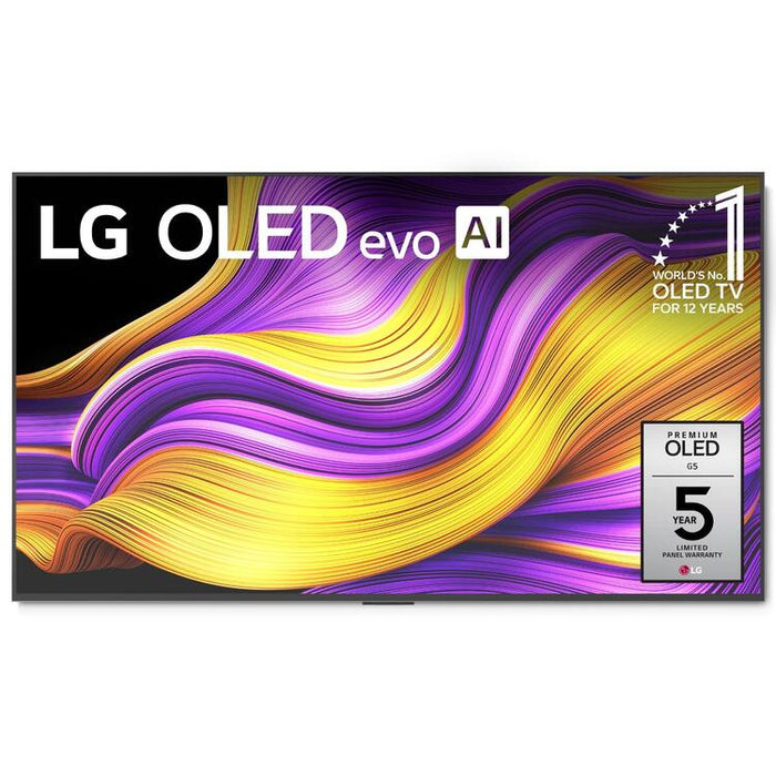 LG OLED55G5WUA | Téléviseur 55" 4K OLED - 120Hz - Série G5 - Processeur IA a11 4K Gen2 - Noir | 02 | Sonxplus Victoriaville