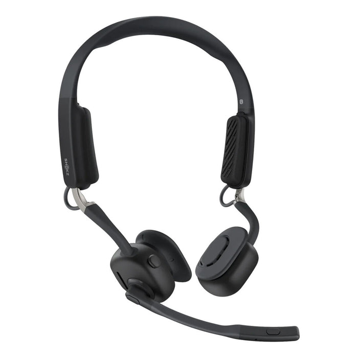 Shokz OpenMeet USB-A | Bluetooth Stereo Headset - 15 Hours Battery Life - Black | SONXPLUS Victoriaville