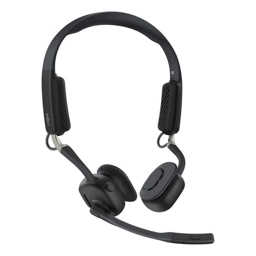 Shokz OpenMeet | Bluetooth Stereo Headset - 15 Hours autonomy - Black | SONXPLUS Victoriaville