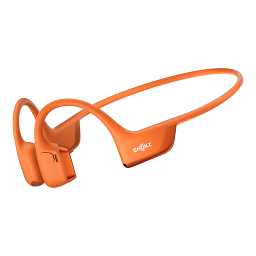 SHOKZ OpenRun Pro 2 | Bone Conduction Earphones - Sport - Bluetooth - 12 hours battery life - Orange | SONXPLUS Victoriaville