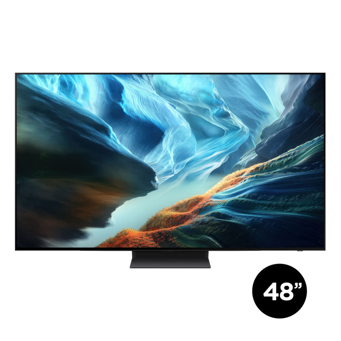 Samsung QN48S90HAEXZC | 48" TV - S90H Series - OLED - 4K 165Hz - Matte anti-glare screen | 01 | Sonxplus Victoriaville