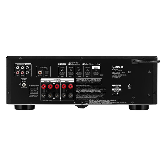 Yamaha RX-300A | Récepteur AV 5.2 canaux | 04 | Sonxplus Victoriaville